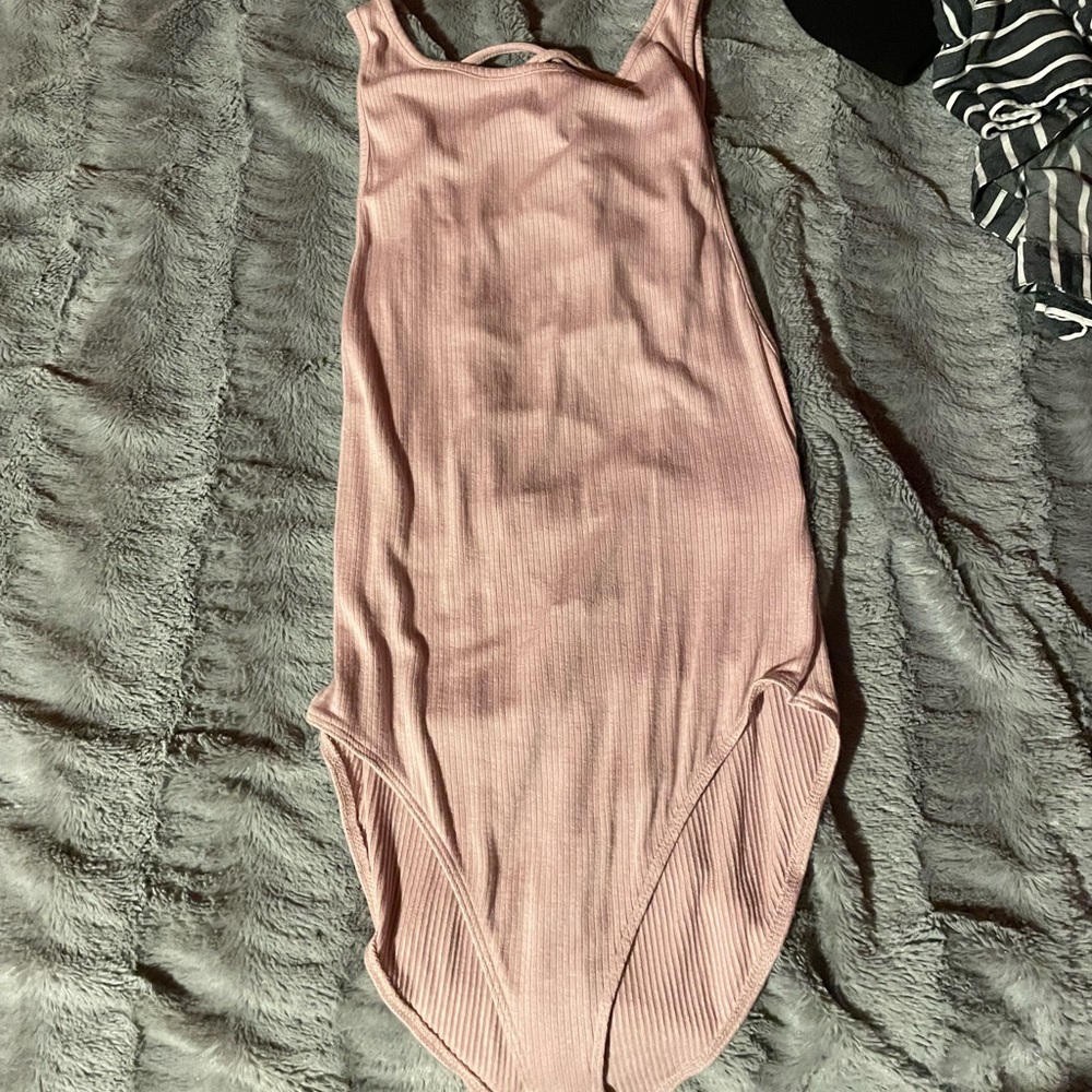 Victoria secret pink body suit size small